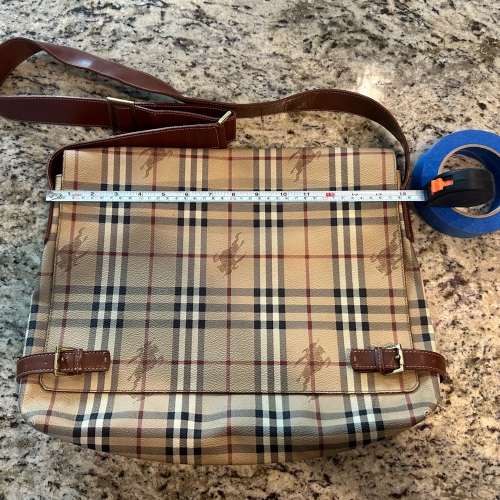 Vintage Burberry Messenger Bag - Picture 13 of 16